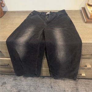 Pixie Market Charcoal Flare Jeans